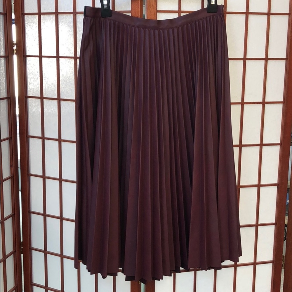 BCBG Elsa Sunburst-Pleated Skirt